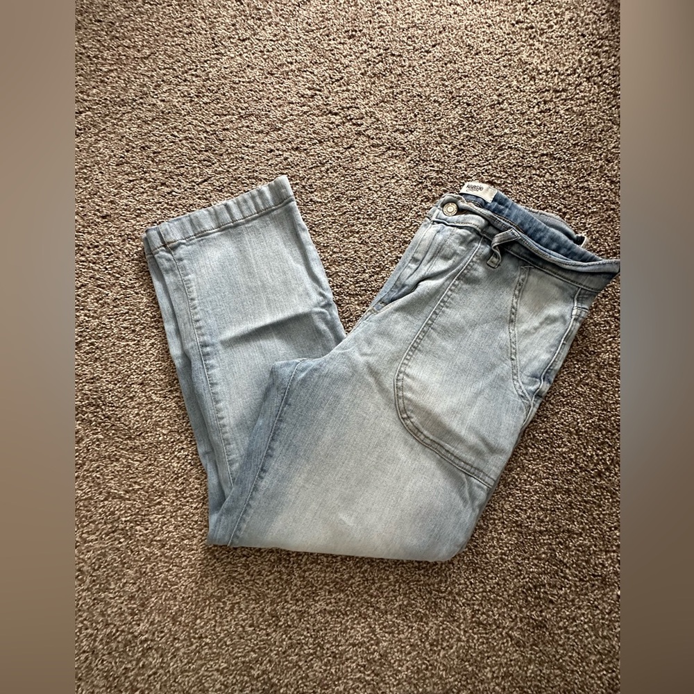 Kensie cropped wide leg jeans 💙
